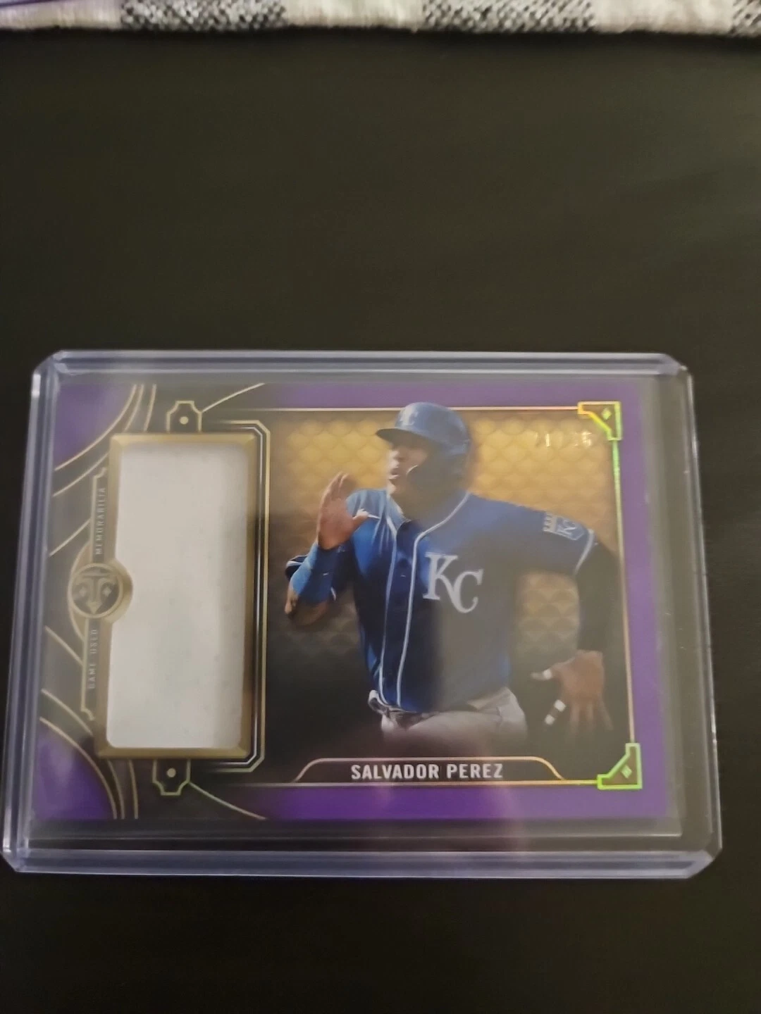 2022 Triple Threads Single Jumbo Relics/36 Salvador Perez