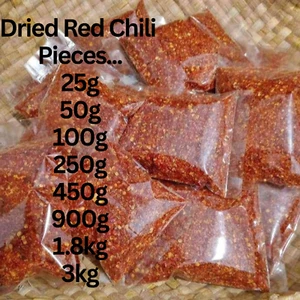 Dried Red Chili Pieces100%Natural Organic Pure Ceylon Hot Spices Premium Quality - Picture 1 of 7