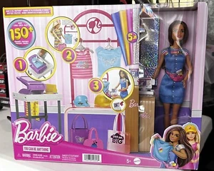 Barbie Make & Sell Boutique Spielset mit Puppe - Bild 1 von 2