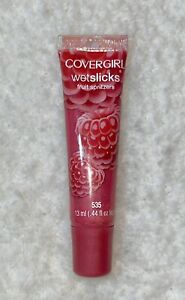 Covergirl Wetslicks Fruit Spritzers Lip Gloss in Raspberry Splash 535 - New
