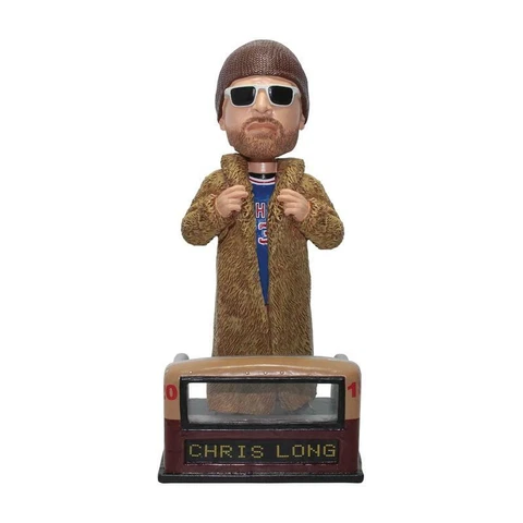 Chris Long Philadelphia Eagles Fur Coat Parade Super Bowl Bobblehead NFL Cover