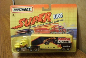 Remolque tractor fundido a presión Matchbox Super Rigs levas radicales #34290 - Imagen 1 de 2