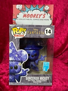 Fantasia - Sorcerer Mickey Blue Artist Series 80th Anniv. Pop! Vinyl #14 - Picture 1 of 6