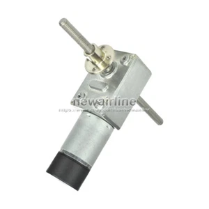 1x DC6-24V JGY370 M6x50 Screw Rod Dual Shaft Turbo Worm Gear Motor with Encoder - Picture 1 of 5