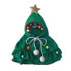 Puppy Cloak Christmas Tree Cloak Holiday Costume for Males Females Boys Girls