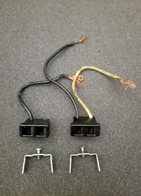 Vintage Bakelite Light Fixture Receptacles - Image 1 of 4