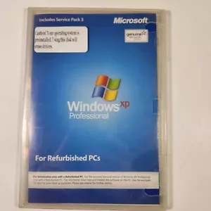 Windows XP Professional - enthält SP3 - für generalüberholte PCs * kein Product Key * - Bild 1 von 4
