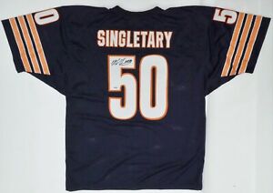 MIKE SINGLETARY Chicago Bears Signed TriStar Authenticated CUSTOM Jersey