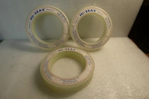 Monofilament Mono Leader Material Wrist Spool (3) 50 Yard 20 Lb FREE SHIPPING - Picture 1 of 4