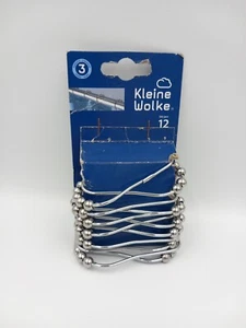Kleine Wolke Duschvorhangringe Boccia chrom Befestigung 12 Stück OVP 2. Wahl # - Bild 1 von 1