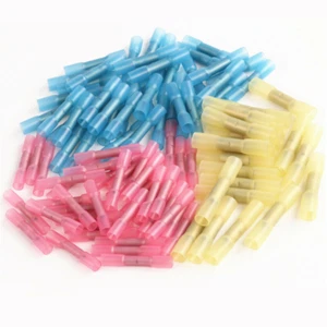 120x Waterproof Heat Shrink Butt Wire Connector Solder Seal Sleeve Terminals - Picture 1 of 20