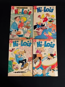 LOTE DE 4 CÓMICS DE COLECCIÓN DE CHARLTON COMICS HI AND LOIS EDAD DE BRONCE DE PLATA - Imagen 1 de 1