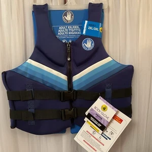 Body Glove Herren Dual-Size Evoprene PFD Schwimmweste und Weste Male 2X/3X Blau Neu - Bild 1 von 13
