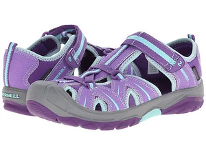 Sandals Merrell Closed Toe Water/Hiking Sandals Purple/Blue Youth Girls Size 7 M - Picture 1 of 6