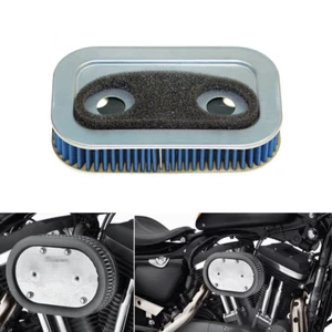 Blue Replacement Air Filter Cleaner For 1999-03 Harley Sportster Custom XL 883C - Picture 1 of 8
