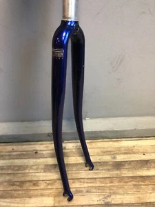 Used 1'' Threaded Road fork TREK Design Alloy Aluminum Epoxy Bonded 204mm 700c - Picture 1 of 22