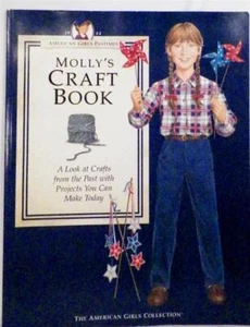 American Girls Pastimes Molly's Craft Book Projects 1994 Nice Condition - Picture 1 of 4