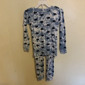 B.Steps Boy’s 6 Years 100% Organic Cotton Blue Color Pajama Set  - Picture 1 of 7