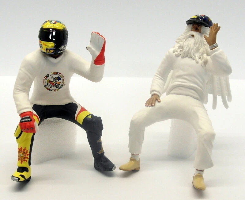 Minichamps 1/12 Scale 312 990096 Valentino Rossi + Angel GP 250 Figurine Rio 99 - Image 1 of 4