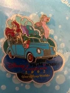 WDW 2002 Pin - Passholder Exclusive Parade Ariel in Car - MGM - Studios - Picture 1 of 2