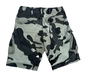 G-Star 'CM ROVIC CAMO LOOSE 1/2' Camo Premium Twil Military Cargo Shorts W30. - Picture 1 of 10