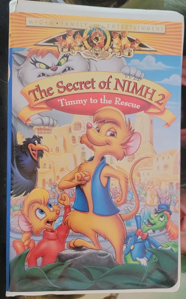 1998 MGM VHS (clamshell): Secret of Nihm 2: Timmy to the Rescue (Dom de Luise) - Image 1 of 4