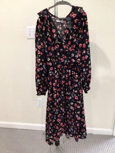 Christina Rohde Floral Dress M 16 Nwt - Picture 1 of 2