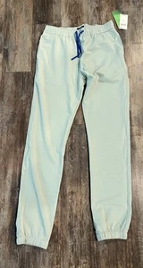 Ocean Current Active Jogger Pants Sz L, Sea Salt, Mint Green, NWT - Picture 1 of 9