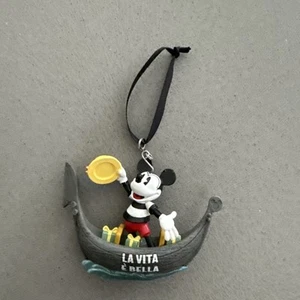 Disney World Epcot Italia Pabellón Mickey Figura Adorno - Imagen 1 de 9