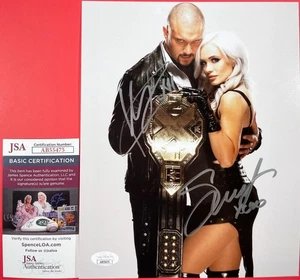Scarlett Bordeaux & Karrion Kross Signed WWE NXT 8x10 Photo Autograph JSA COA - Picture 1 of 5