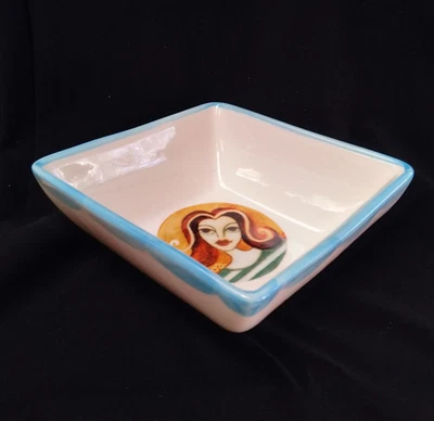 Robert Gordon Pottery "Lovers & Music" by Zoa Small Dish - image 1 of 4