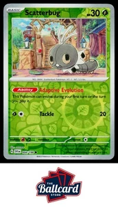 SV01: Scarlet & Violet Base Set #008/198 Scatterbug - Picture 1 of 2
