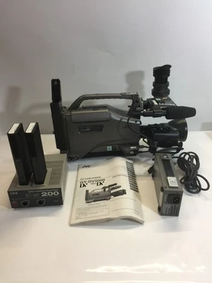 JVC GY-DV5000 Mini DV Camcorder W/Fujinon Lens And 2 NP-23 Battery/ Charger - Image 1 of 4