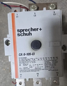Speaker Schuh CA 6-105-EI Contattore  - Foto 1 di 5