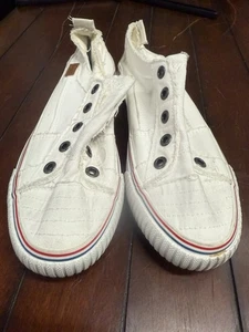 Scarpe da ginnastica casual BLOWFISH MALIBU bianche slip on taglia US 10 - Foto 1 di 9