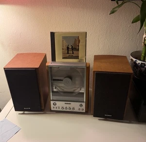 Sony CMT-EX1 Compact Component System w/ HCD-EX1 Receiver & SS-CEX1 Speakers - Picture 1 of 8