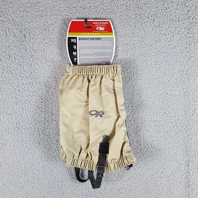 Outdoor Research Bugout Gaiters Trail Mens Size XL OR Hiking Shoe Leg Cover - Image 1 of 4