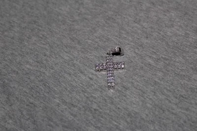 Кулон в виде креста 925 MOASSITE 2,40 карата - Изображение 1 из 4