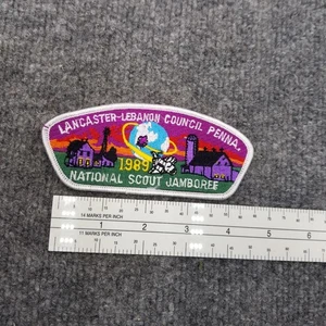 Patch Lancaster Lebanon Council Pennsylvania 1989 National Scout Jamboree CSP - Foto 1 di 2