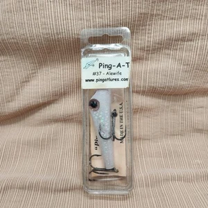 Ping-A-T Fishing Lure #37 Alewife 3-3/4 Inch Trolling Plastic With Box & Insert - Picture 1 of 6