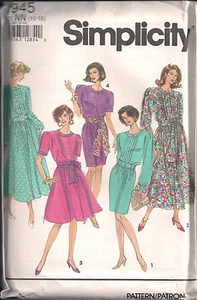 Uncut Dresses Sewing Patterns S7945 Size 10-16 - Picture 1 of 1