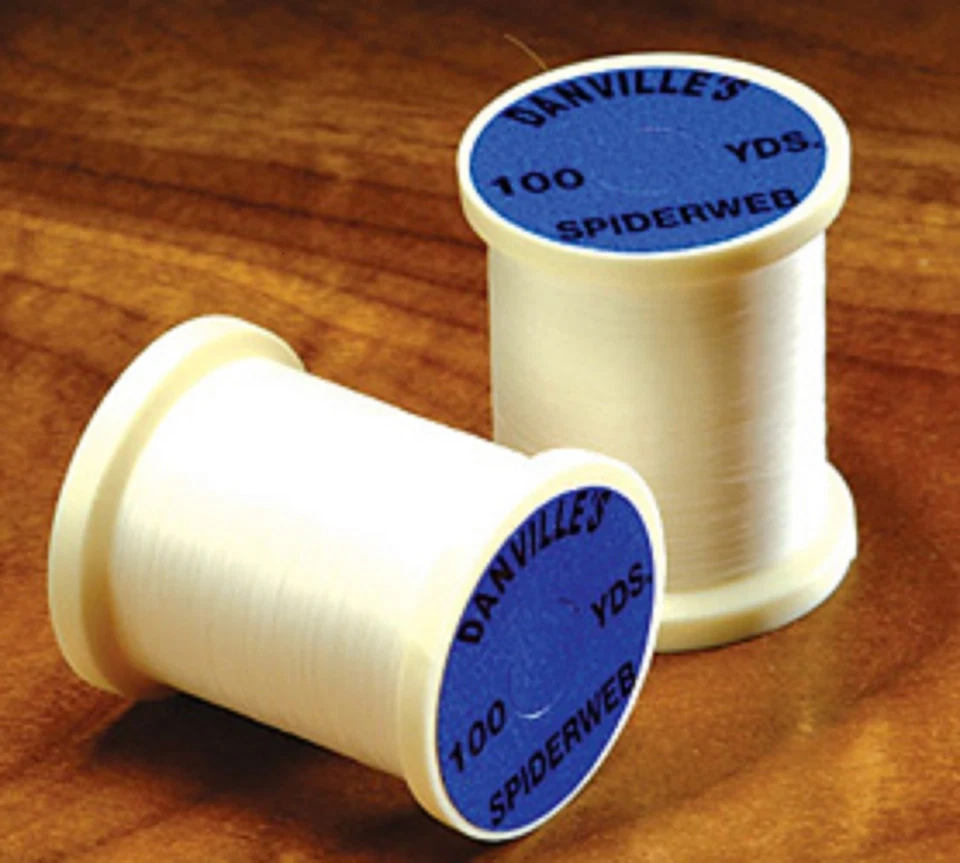 HILO ARAÑA DANVILLE - 2 CARRETES - 100 yardas en blanco para atar moscas Foto 1 de 1