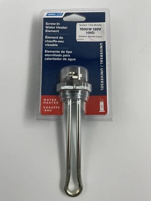 Elemento calentador de agua atornillable Camco 02143 1500W 120V HWD Foto 1 de 2