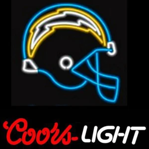 San Diego Chargers Beer Neon Sign Beer Bar Sport Pub Restaurant Wall Decor 19x15 - Picture 1 of 3