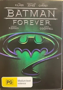 BATMAN FOREVER DVD 1995 Val Kilmer Joel Schumacher Exc Cond! - Picture 1 of 2
