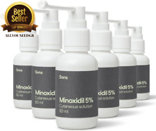 Sons Minoxidil 5% Cutaneous Solution Hair Regrowth & Thickener Hair Loss, Men