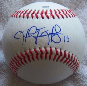 Baltimore Orioles Jahmai Jones Signed Rawlings Midwest League Baseball Auto - Imagen 1 de 2