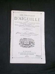 Les bons livres N° 34 "Les travaux d'aiguille" - Ad. Rion - 1869 - Picture 1 of 1