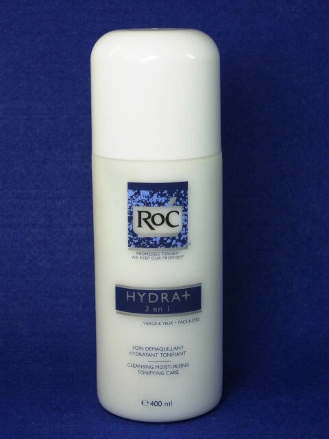 ROC HYDRA+ 400ML CLEANING MOISTURIZING TONIFYING CARE MAKE-UP ENTFERNER - Image 1 of 1