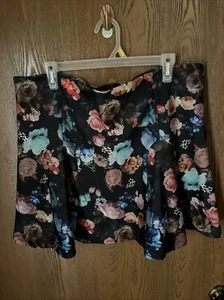 Mossimo Floral Flare Skirt XXL - Picture 1 of 5